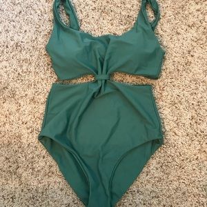 Green Cupshe one piece